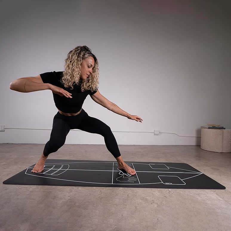 Pilates Yoga Mat Workout - Wielofunkcyjna mata do surf-jogi, nowa, wysokiej