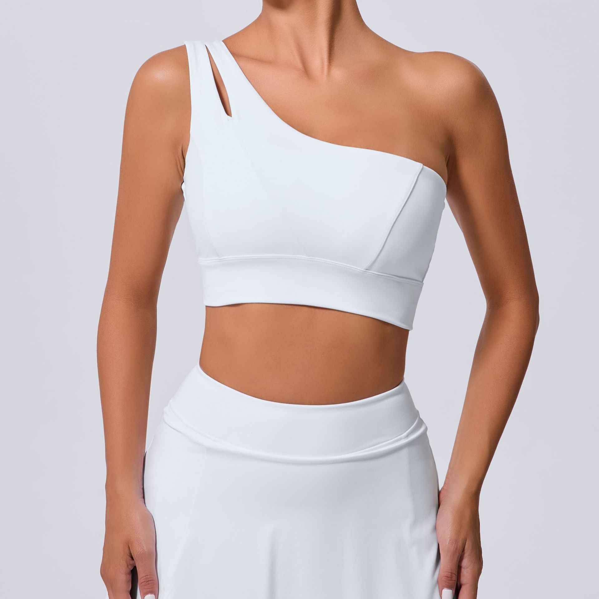 Pilates Yoga Top - Biustonosz sportowy push-up, top sportowy damski,