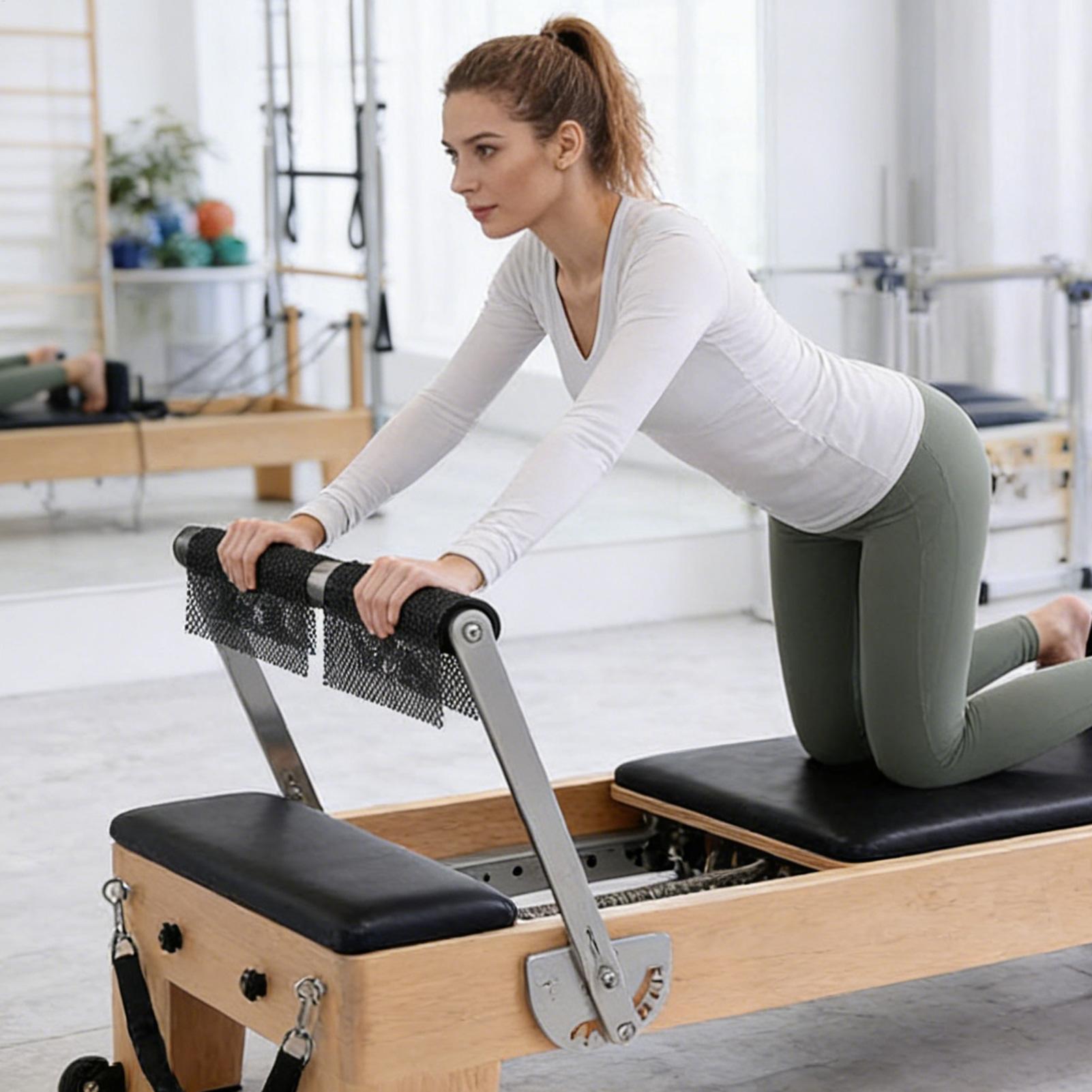 Pilates Yoga Mat Workout - Antypoślizgowa Mata do Pilatesu 4-częściowy Zestaw
