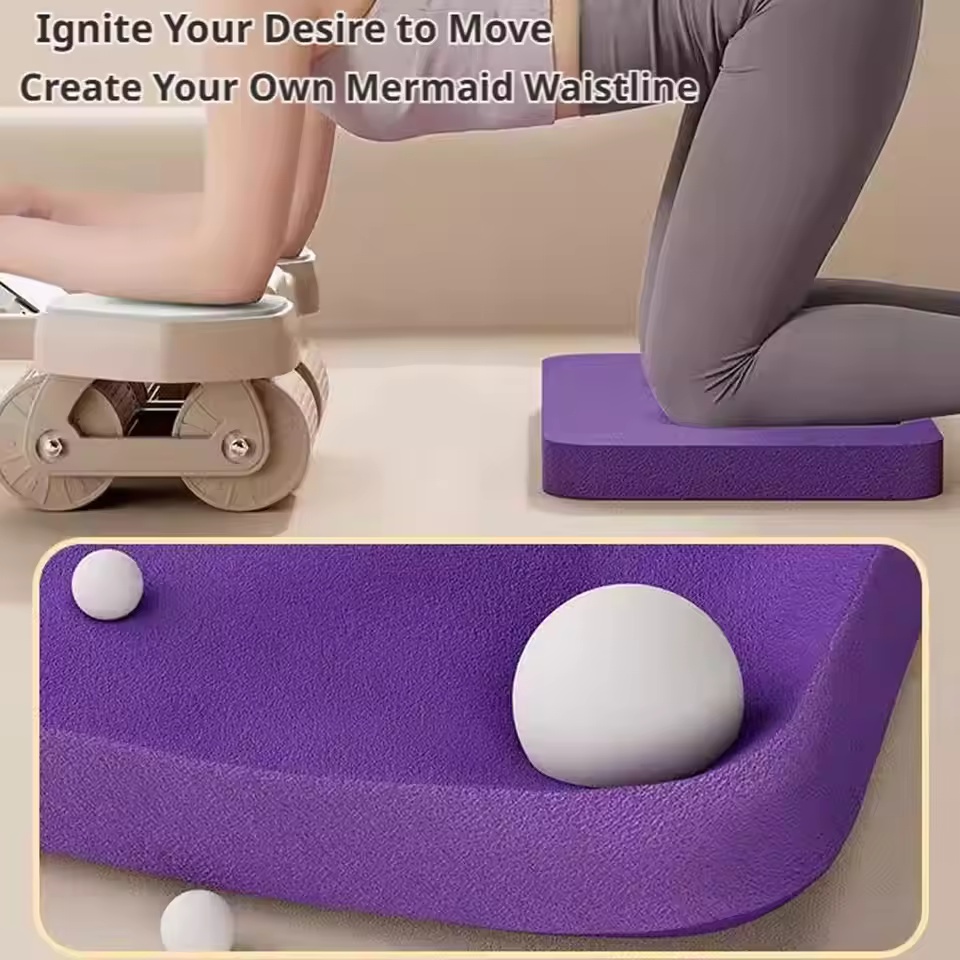 Pilates Yoga Mat Workout - 1 szt. antypoślizgowa piankowa mata do