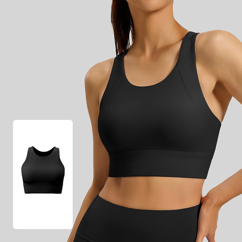 Pilates Yoga Top - Biustonosze sportowe damskie z odkrytymi plecami