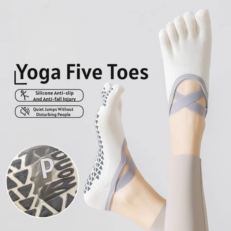 Pilates Is Yoga - Letnie cienkie skarpety do jogi z