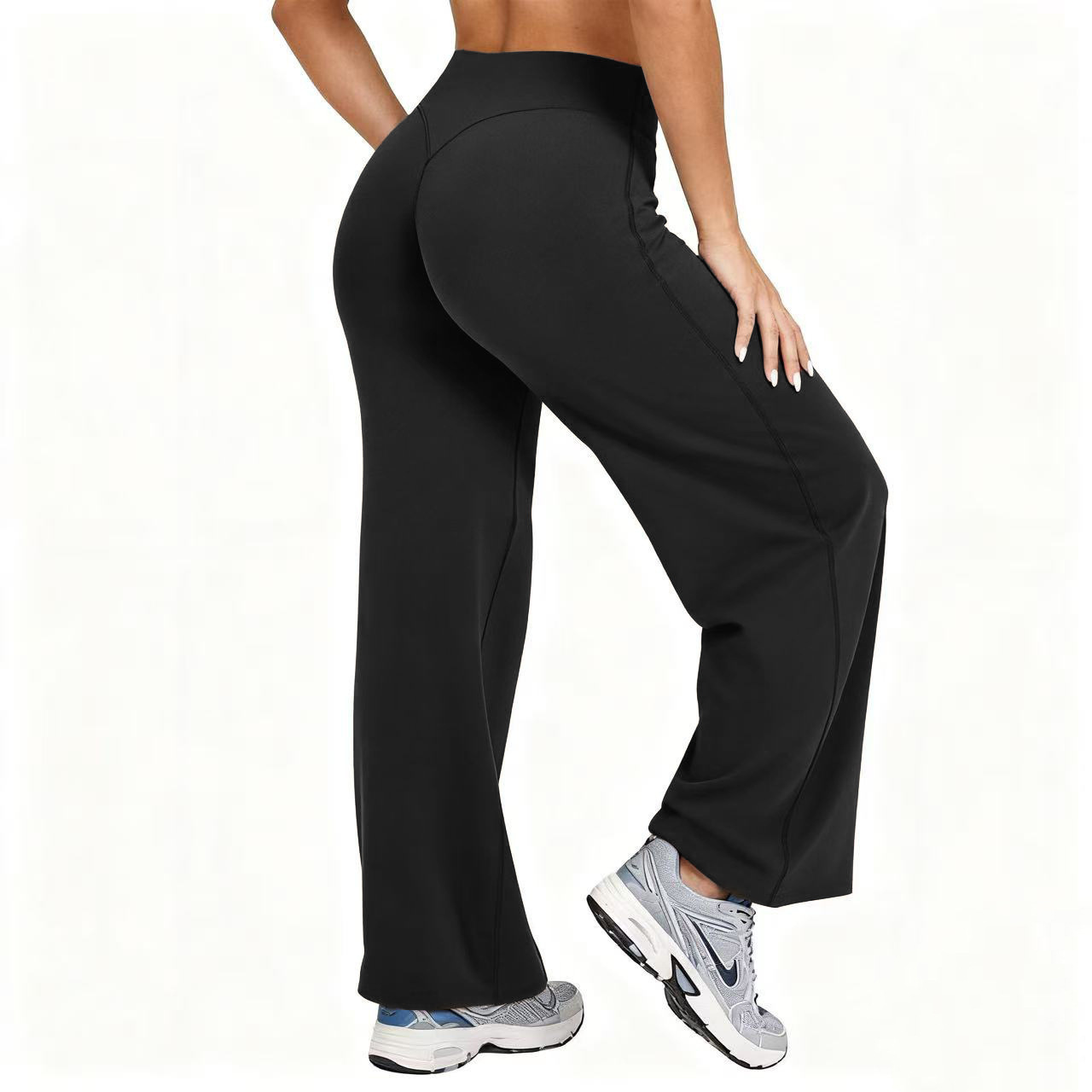 Pilates & Yoga Unleashed International Academy - Damskie spodnie do jogi plus size