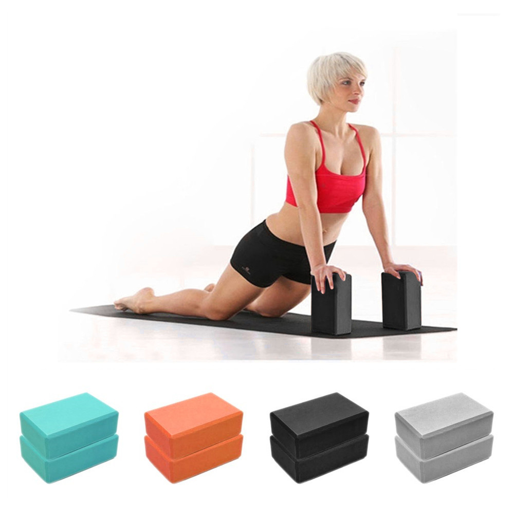 Pilates Yoga Equipment - Kolorowy blok do jogi EVA cegła