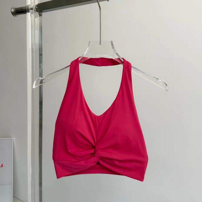 Biustonosz sportowy z wiązanie – Pilates Yoga Top recenzja i cena