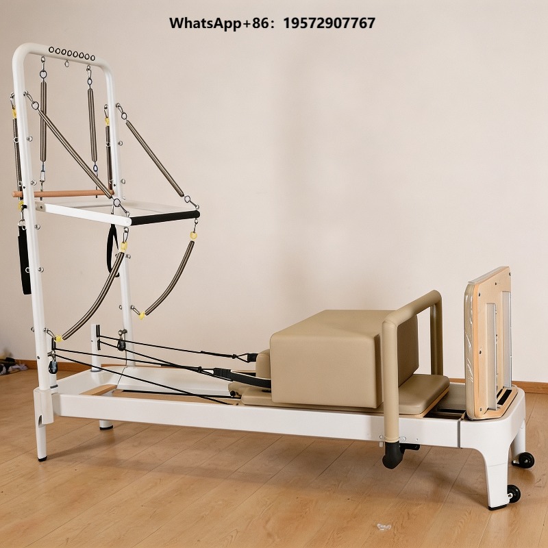 Biały Reformer Pilates do tren – Pilates Yoga Loft recenzja i cena