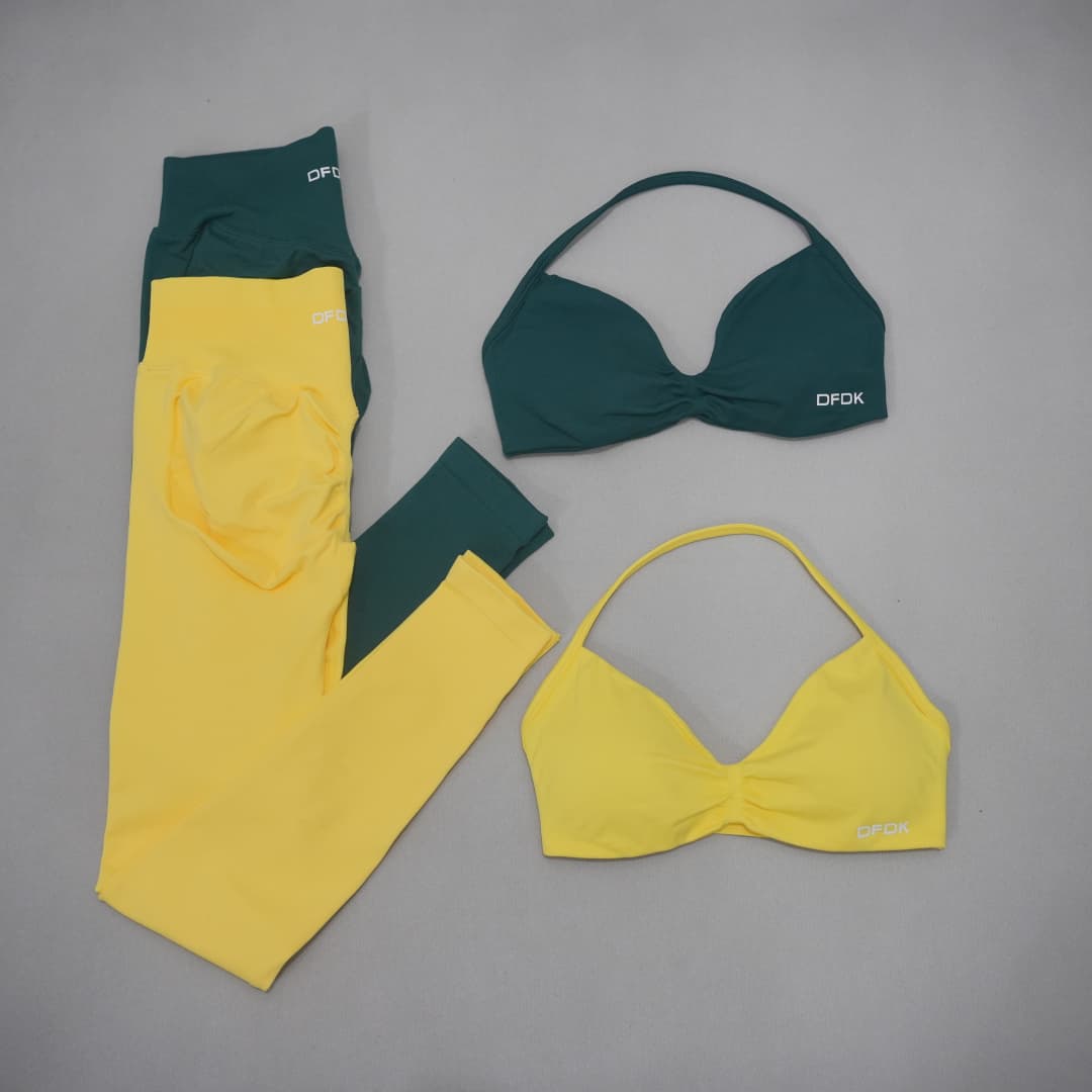 DFDK Bezszwowy Dzianinowy Dams – Pilates Yoga Leggings recenzja i cena