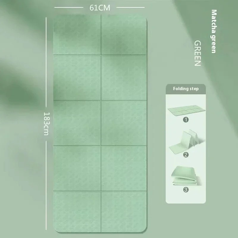 Mata składana 183x61x0,8 cm Ek – Pilates Yoga Mat Workout recenzja i cena