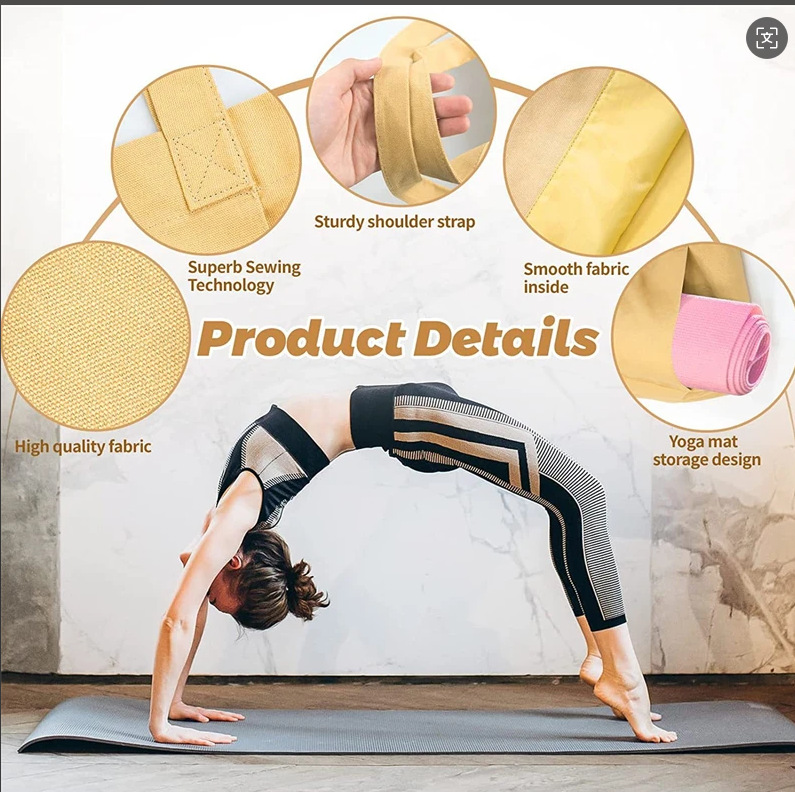 Wielofunkcyjna torba na jogę,  – Pilates Yoga Bag recenzja i cena
