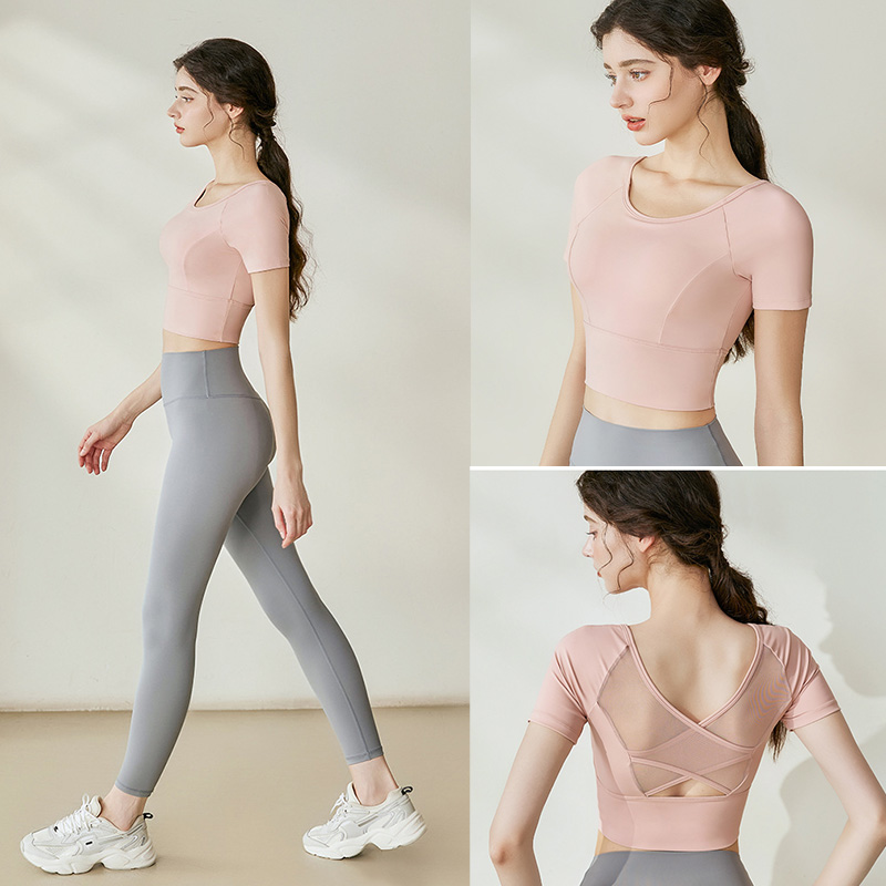 Letnia nowa damska koszulka do – Pilates Yoga Top recenzja i cena