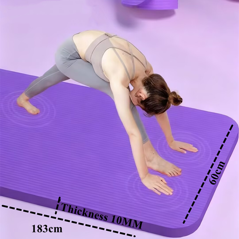 Mata do ćwiczeń 183x60cm, anty – Pilates Yoga Mat Workout recenzja i cena