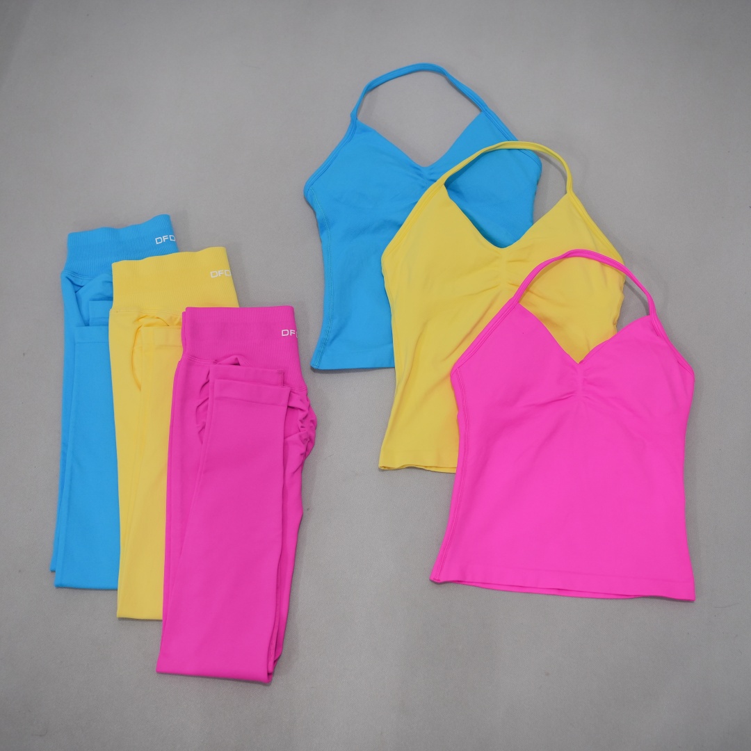 DFDK Bezszwowy 2-częściowy str – Pilates Yoga Leggings recenzja i cena