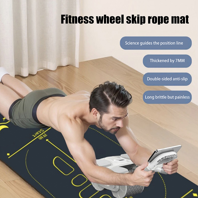 Mata do jogi antypoślizgowa, a – Pilates Yoga Mat Workout recenzja i cena