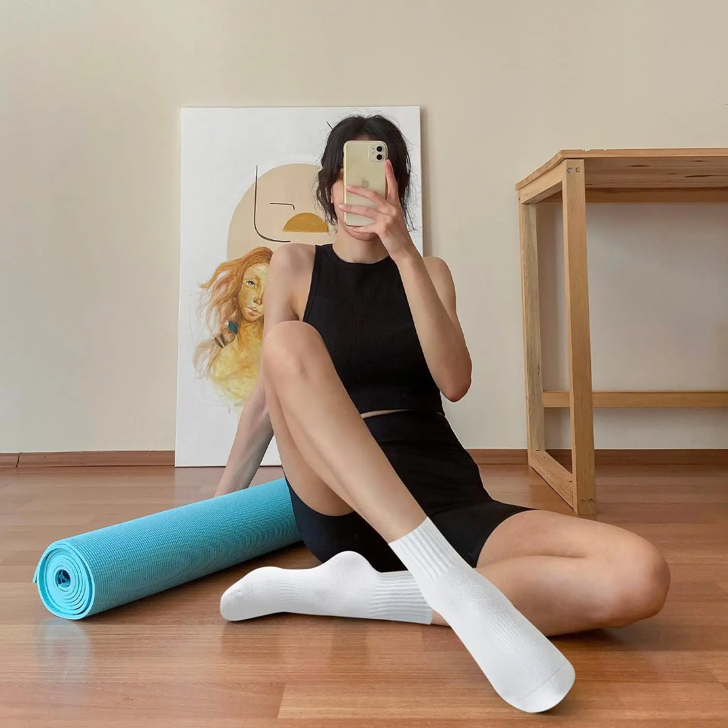 4 pary damskich skarpet do jog – Pilates & Yoga Unleashed International Academy recenzja i cena
