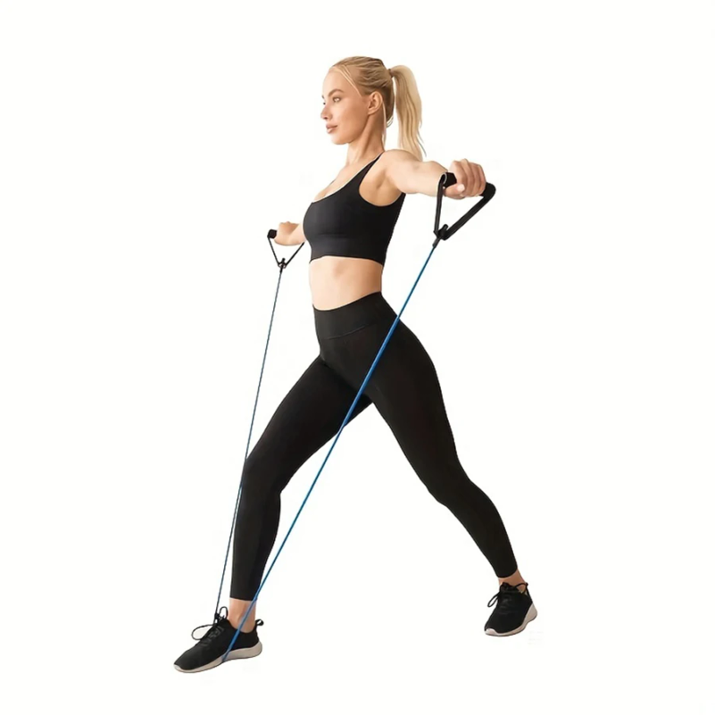 1 szt. 4-stopniowa taśma oporo – Pilates Yoga Home Workout recenzja i cena