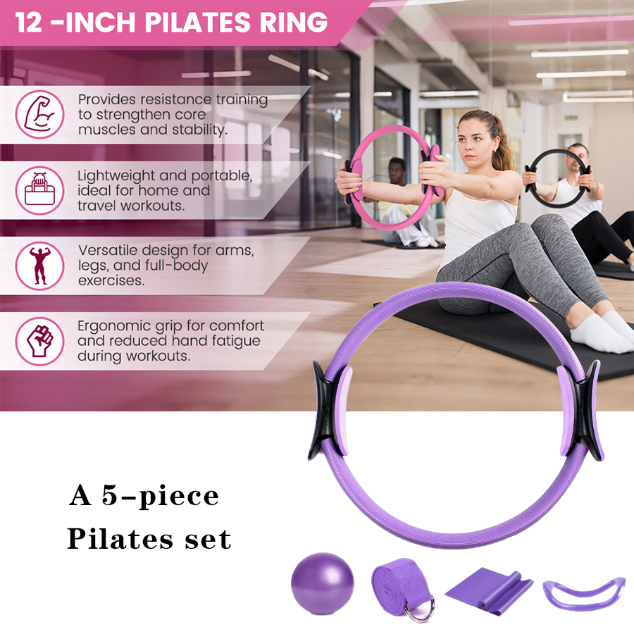 Personalizowany ZESTAW do Ćwic – Pilates Yoga Ring Exercises recenzja i cena