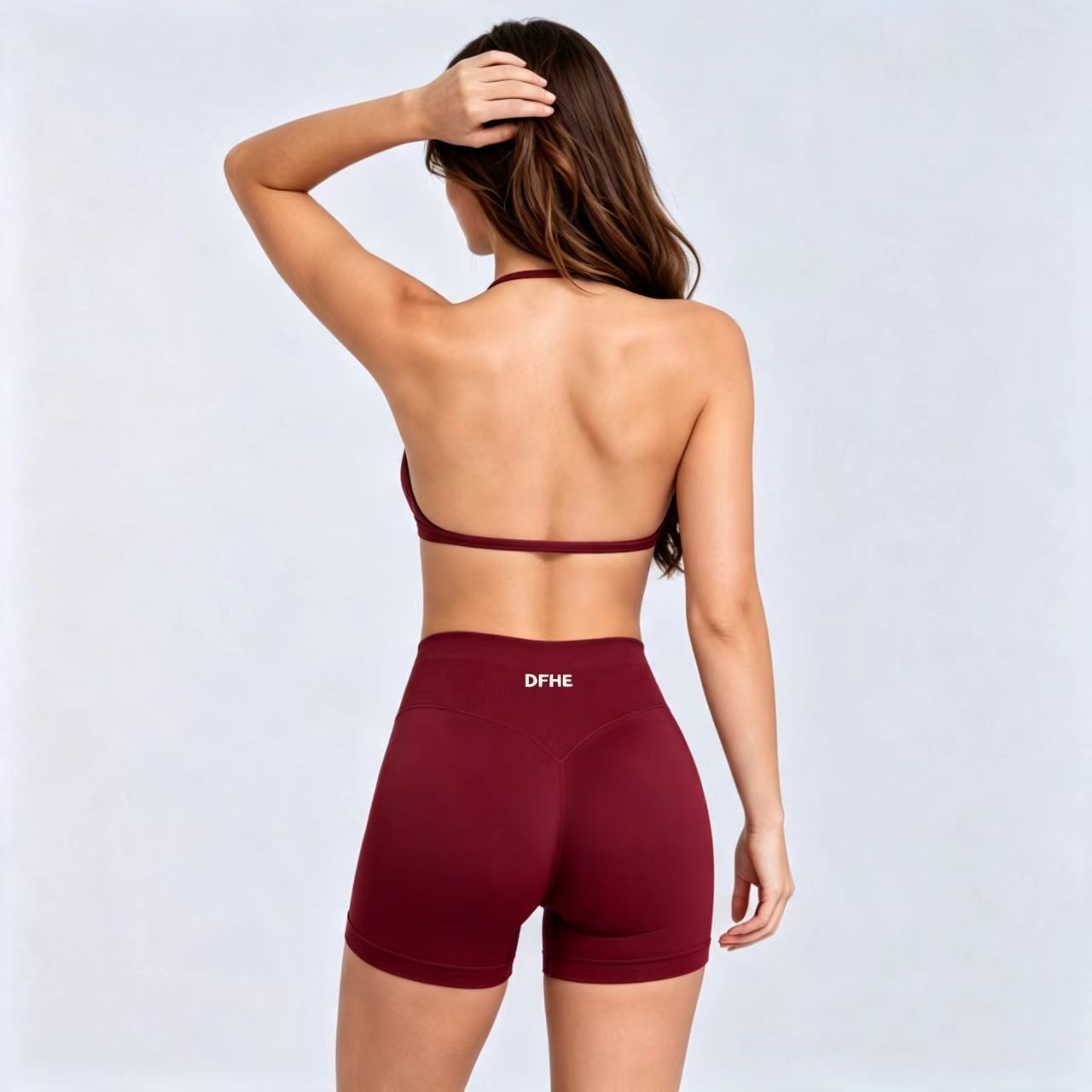Damskie szorty fitness DFHE z  – Pilates Yoga Leggings recenzja i cena