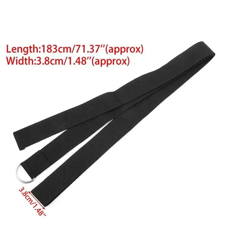 Pasek do jogi 183*3.8cm, baweł – Pilates Yoga Ring Exercises recenzja i cena