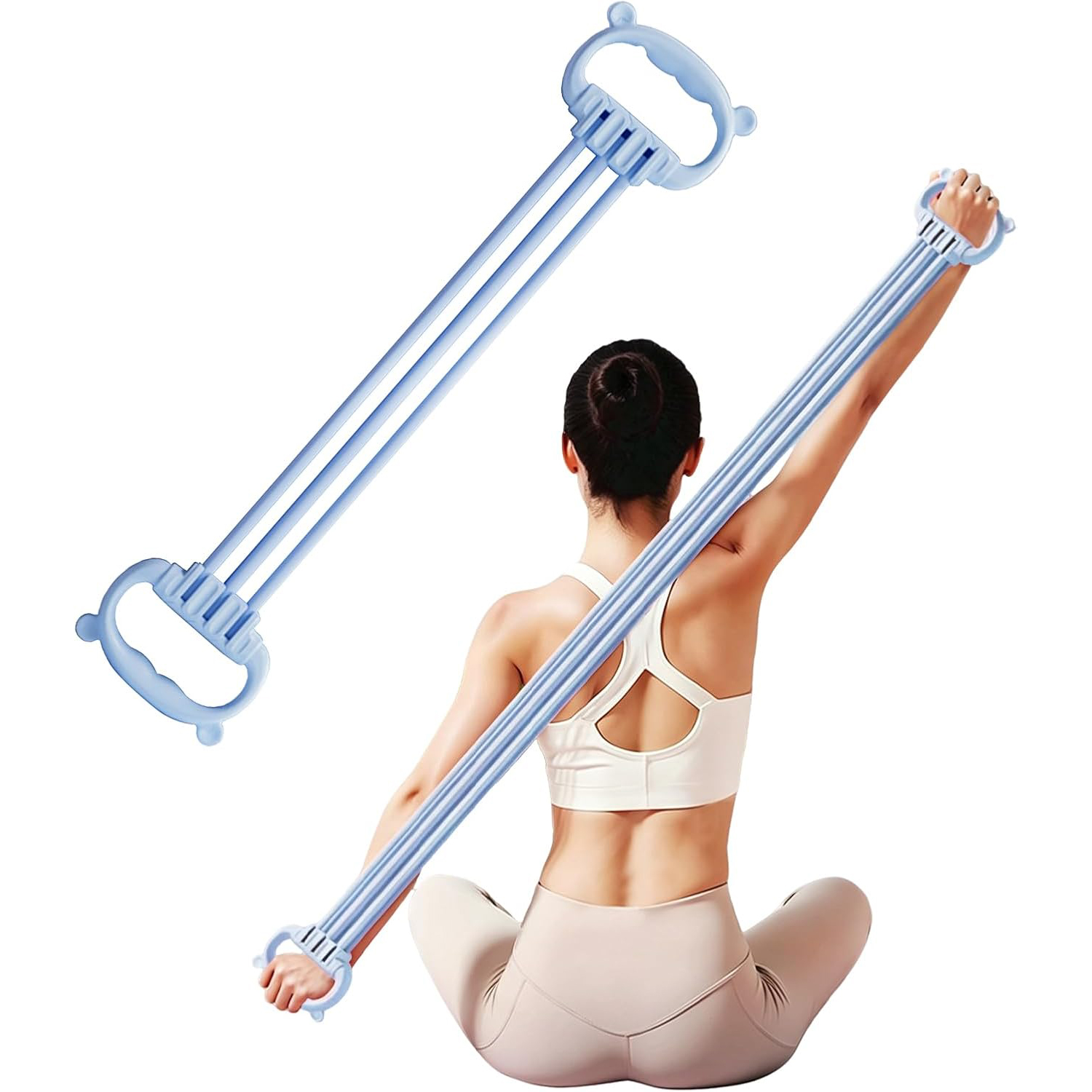 Gumki oporowe typu „8” dla kob – Pilates Yoga Home Workout recenzja i cena