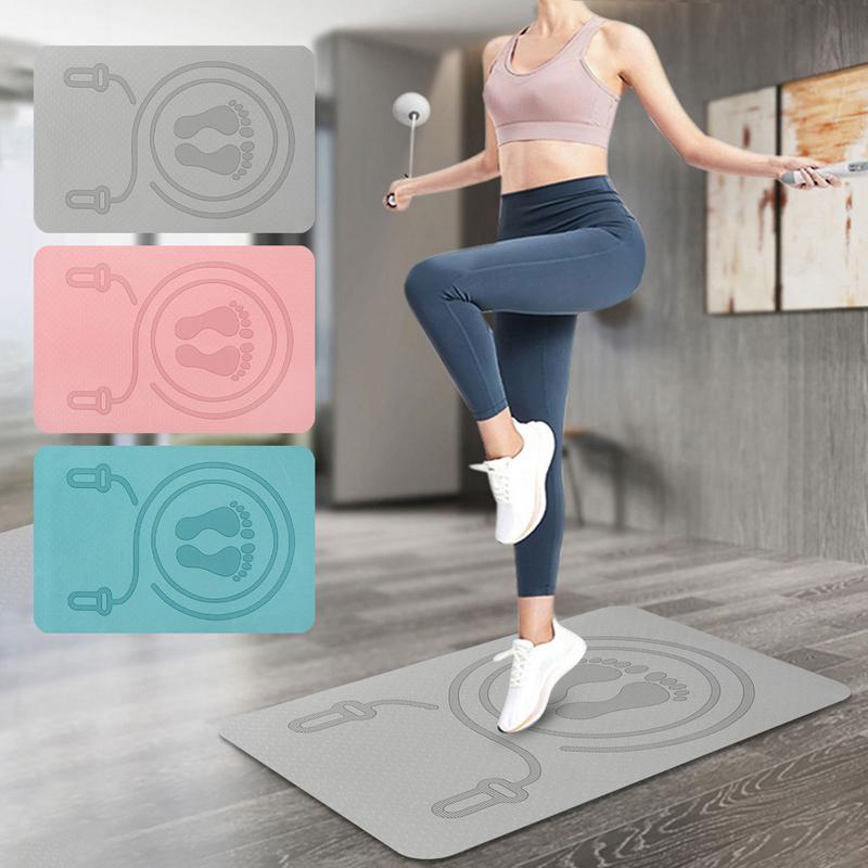 Mata do skakania na skakance 6 – Pilates Yoga Mat Workout recenzja i cena