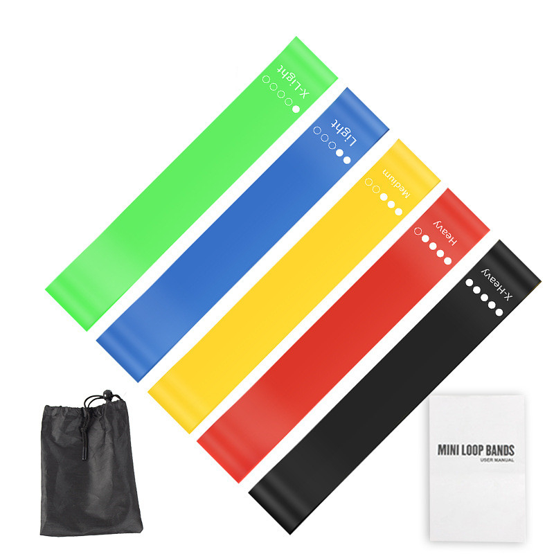 Zestaw 5 gum oporowych TPE z t – Pilates Yoga Core recenzja i cena