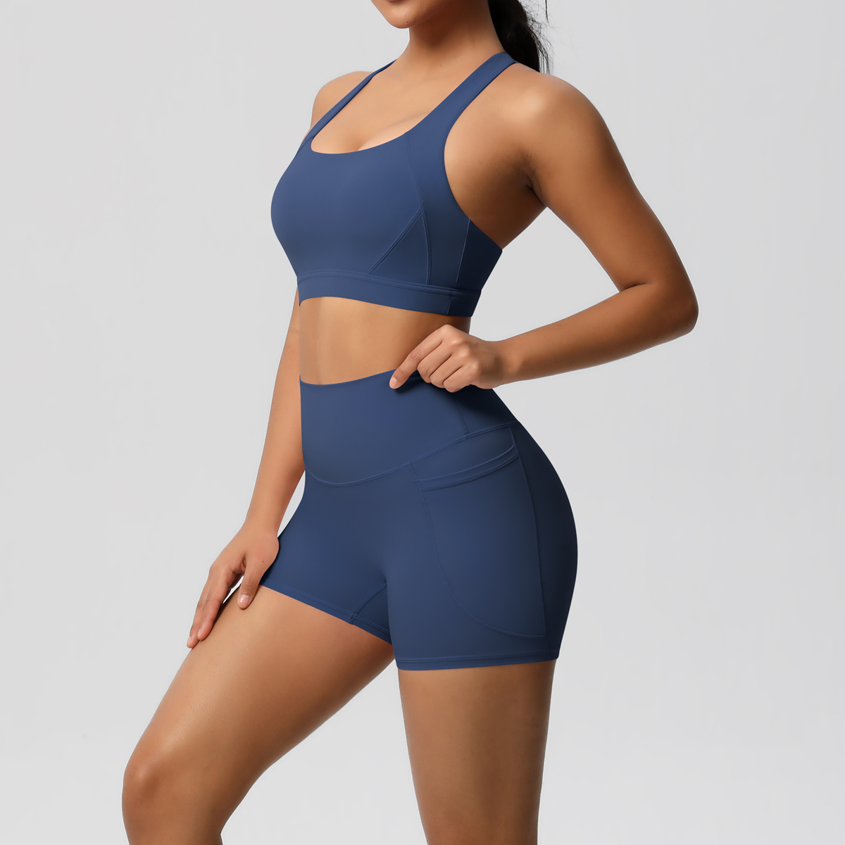2 szt. Odzież sportowa z kiesz – Pilates Yoga Leggings recenzja i cena