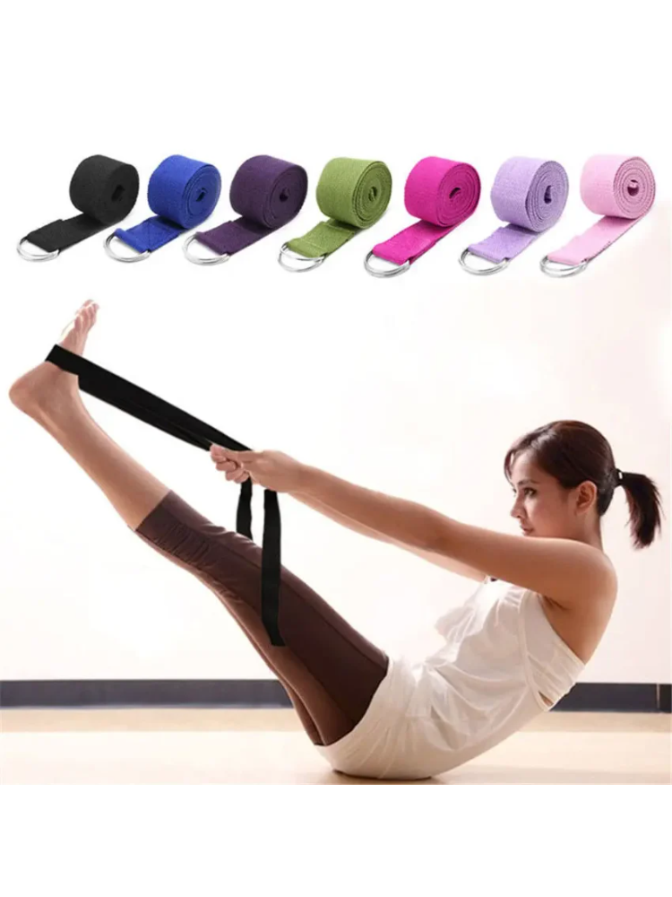 Pasek do jogi sportowej 180 cm – Pilates Yoga Ring Exercises recenzja i cena